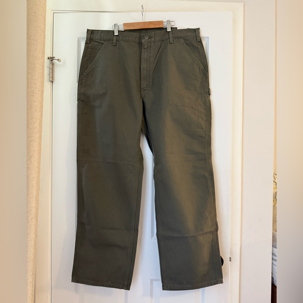 Carhartt B11 MOS Washed-Duck Work‎ Dungaree Pant 40x32 Original Fit Straight Leg